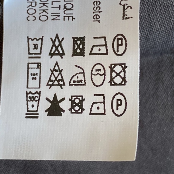 NWT. Zara ZW COLLECTION Anthracite Grey Viscose +Wrap Midi Shirtdress. Size L. - Picture 11 of 11